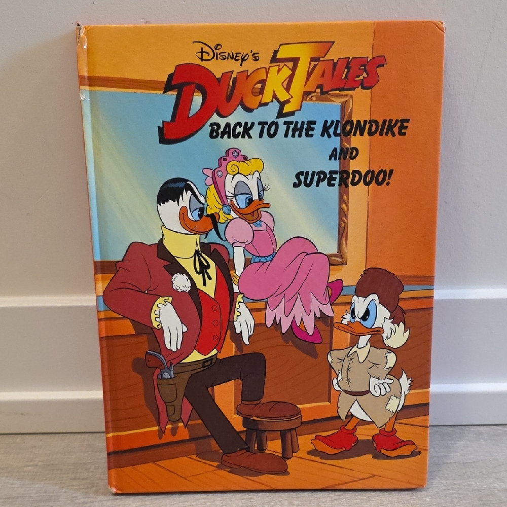 Disney DuckTales Back to the Klondike Book - Red, Blue, Yellow